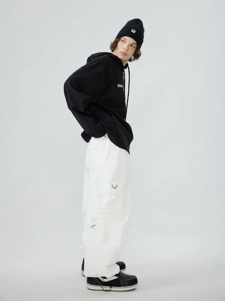 Zenventure White Comfort Oversized Hoodie - Unisex