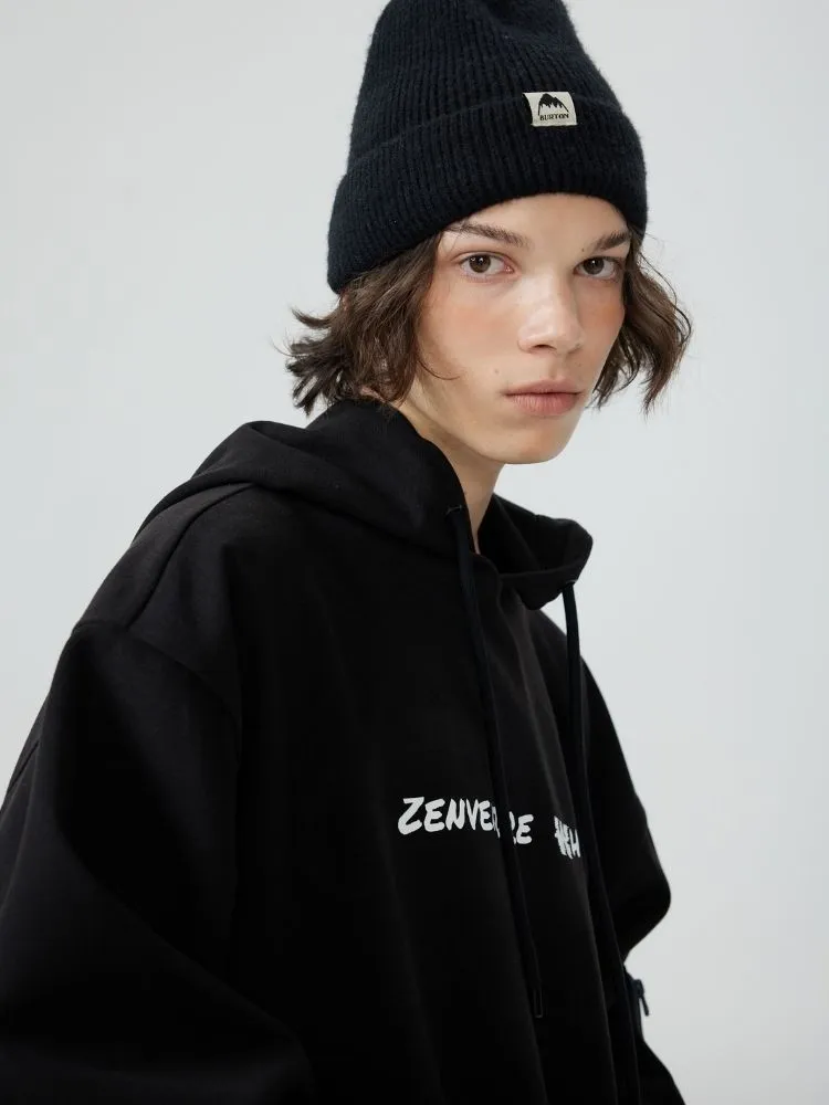 Zenventure White Comfort Oversized Hoodie - Unisex